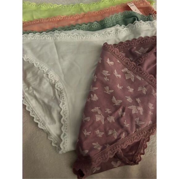 Victoria secret lace size small 5 pairs nwt cheeky lace - Picture 2 of 6
